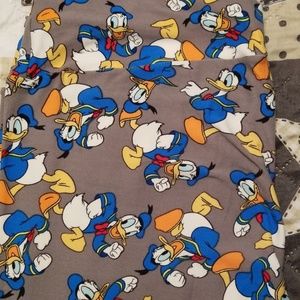 Lularoe Leggings size TC disney donald duck